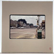 60s 35mm Slide of Wisconsin Dells Street Scene Old Classic Cars #3 picture