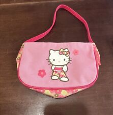 VTG Hello Kitty Y2K Pink Floral Mini Purse Bag picture