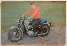 1961 BSA Super Rocket Motorcycle Advertising Giant Postcard  B9S1 picture