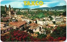PANORAMIC VIEW,TAXCO,MEXICO.VTG UNUSED POSTCARD*B28 picture