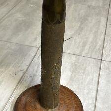 WWII Trench Art Lamp 29” Tall RARE Custom Working picture
