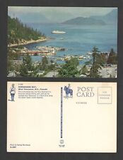 1960s HORSESHOE BAY WEST VANCOUVER BC CANADA POSTCARD picture