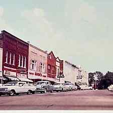 Vintage photo Chrome Postcard Main Street Scene Tullahoma Tennessee 1960s M6 picture