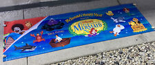 Vintage 1997 Disneys Little Mermaid McDonalds Happy Meal Banner Promo AD Ariel picture