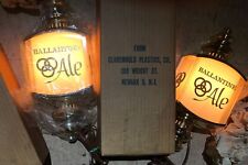 2 Ballantine Ale Newark NJ Bar Light Signs 1960’s New Old Stock VINTAGE Working picture