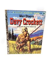 1955 Walt Disney's Davy Crockett A Little Golden Book King Of The Wild Frontier picture