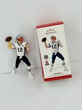 Hallmark Keepsake Ornament Football NFL New England Patriots Tom Brady 2015 NEW picture
