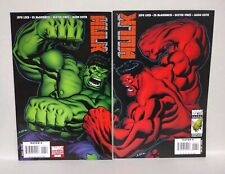 Hulk #6 (2008) Marvel Red and Green Variant Ed McGuiness Connecting Covers NM picture