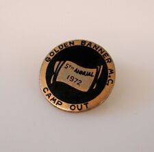 1972 Golden Banner MC 5th Annual Camp Out Pin picture