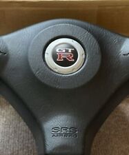 GTR logo Nissan Genuine BNR34 BCNR33 GT-R Skyline R34 Unused Steering Wheel JDM picture