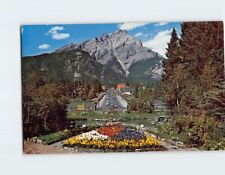 Postcard Picturesque Cascade Mountain Banff National Park Canada picture