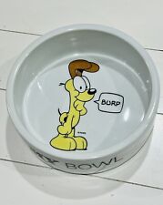 Garfield “Odie” Dog/Cat “MY BOWL” Dish 8” Wide picture