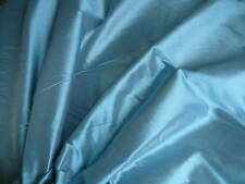 BY YARD STARK SCALAMANDRE SILK TAFFETA SKY BLUE SILVER EXQUISITE MSRP$180+/ #337 picture