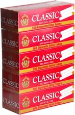 Global Classic King Size Tubes Red Menthol Pack of 5 picture