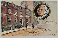 The Homes of Liberty Men, William Makepeace Thackeray Tuck Artist Postcard R12 picture