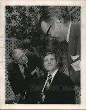 1974 Press Photo Deans Garland Walker, Page Keeton, Millard Ruud at luncheon picture