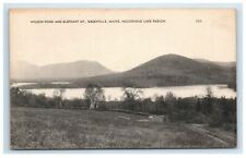 Wilson Pond & Elephant Mt. Greenville ME Moosehead Lake Region Postcard Maine picture