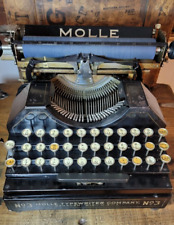 Rare Antique Molle No 3 Typewriter picture