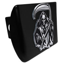 METALHEAD GRIM REAPER ON BLACK USA MADE HITCH COVER picture