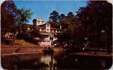 Albany Southwest Georgia Radium Springs Lake Reflections Cancel 1950 PM Postcard picture