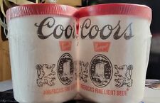 Vintage Coors Banquet 1980s Styrofoam Single Can Koozie Retro 80s-6 Pack picture