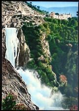 1950s Grande Estate Waterfall, Villa d’Este, 16th C., Near Rome, Tivoli, Italy picture