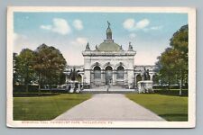 Memorial Hall Fairmount Park Philadelphia Pennsylvania Vintage Postcard picture
