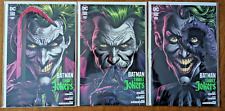 BATMAN THREE JOKERS #1-3 COMPLETE COVER A (DC BLACK LABEL 2020) NM picture
