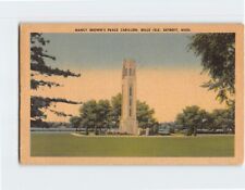 Postcard Nancy Brown's Peace Carillon Belle Isle Detroit Michigan USA picture