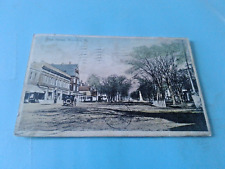 VERMONT: PARK ST. BRANDON, VT - PM 1929 - VINTAGE CARD picture