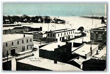 c1910's View Of 2nd Street Buildings Scene Greene Iowa IA Antique  Postcard picture