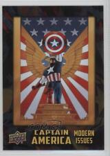 2016 Upper Deck Marvel 75th Anniversary Foil Captain America Vol 4 #6 3kg picture