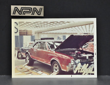Vintage Detroit Autorama 1972 Snapshot Photo Cobo Hall 1960s Oldsmobile 442 picture