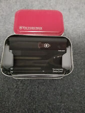 Victorinox Rare retired old Swisscard in vintage tin box picture
