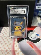 Pokémon 2023 Pikachu With Grey Felt Hat 085 Van Gogh GEM Mint 10 Promos CGC picture