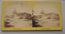 U.S. Capitol Bell & Bro. Washington D.C. DC Stereoview Photo picture