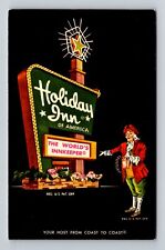 Williamsport PA-Pennsylvania, Holiday Inn, Advertisement, Vintage Postcard picture