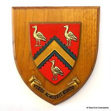 Old Loughborough Grammar School College for Boys Plaque Shield Crest Arms A picture