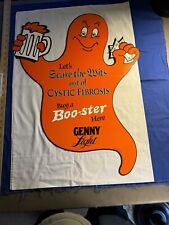 Genesee Beer Charity Ceiling Hanger Genny Light Cystic Fibrosis Ghost Halloween  picture