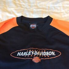 HARLEY DAVIDSON PULL OVER SHIRT (XL) EXCELLLENT COND. (FREE SHIPPING) picture