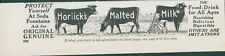 1914 Horlicks Malted Milk Woman Milking Cows Soda Fountains Vtg Print Ad CO3 picture
