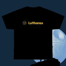 New Lufthansa Vintage Logo German Airline Aviation T-Shirt Tee Shirt S-5XL USA picture