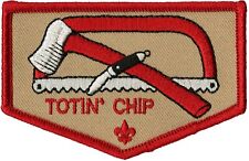 Boy Scout Knife Ax Saw Totin' Chip Patch Emblem Official Licensed BSA Brand New picture
