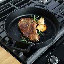 Cast Iron Everyday Pan 13 Inch Pre Seasoned Sear Sauté Fry Bake Up To 500 Degree picture