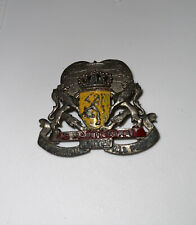 Vintage Je Maintiendrai Badge Netherlands Military Pin VTG picture