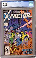 X-Factor 1D CGC 9.8 1986 3993962019 1st app. X-Factor picture