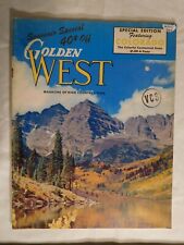 Rare 1959 Golden West Magazine ~ Special Edition Feat. Colorado 8-1/2