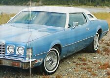 1973 FORD THUNDERBIRD - BLUE 5 pg REVIEW picture