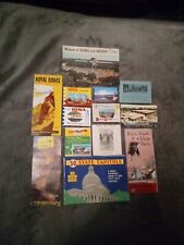 Vintage Vacation Pictures And Pamphlets To Travel Sites And Parks Rare Lot Of 13 picture