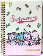 S&C SWIMMER A5 Size Notebook Retro Animal Cat Bear Rabbit Sheep Kids 2024 JAPAN picture